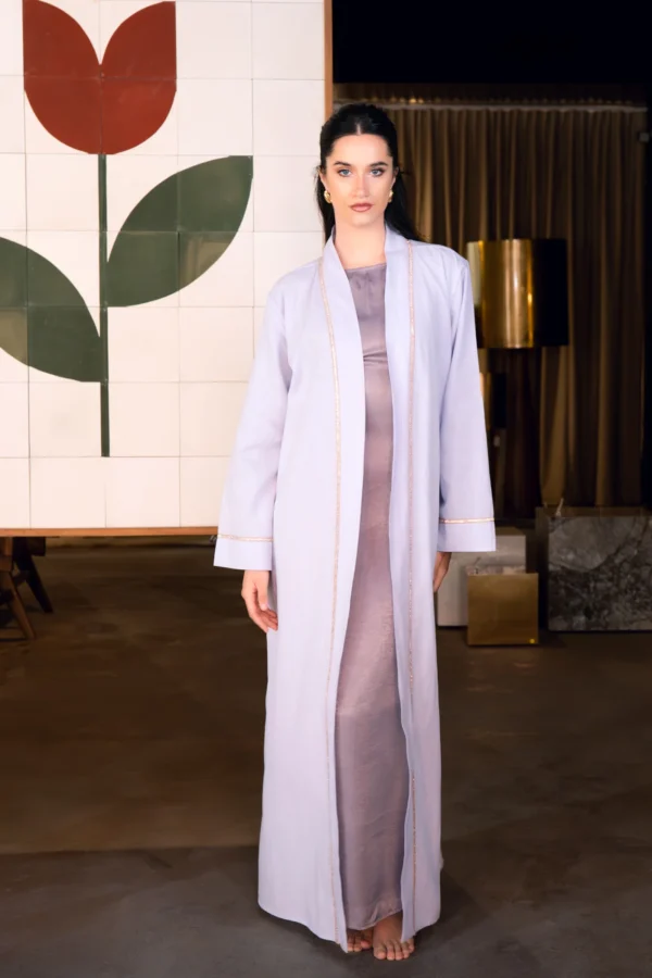 Aya lilas kimono